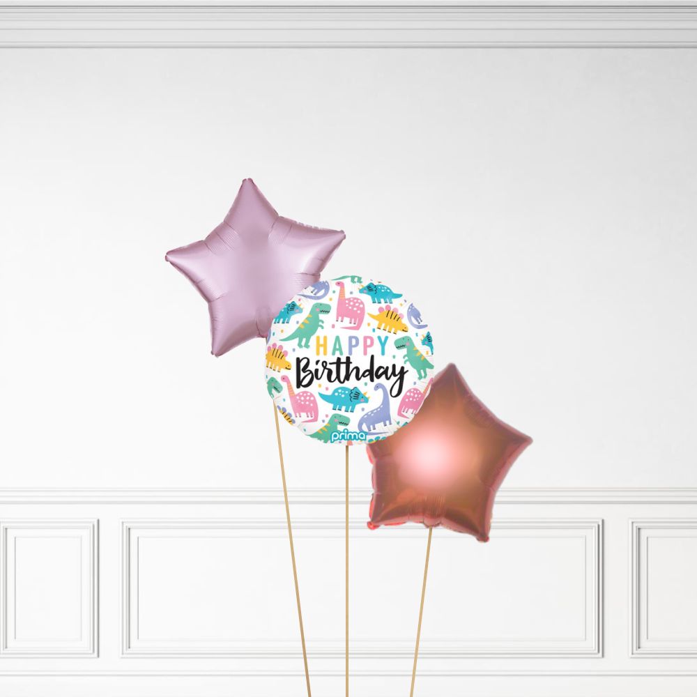 Dinosaur Birthday - Helium Bunch