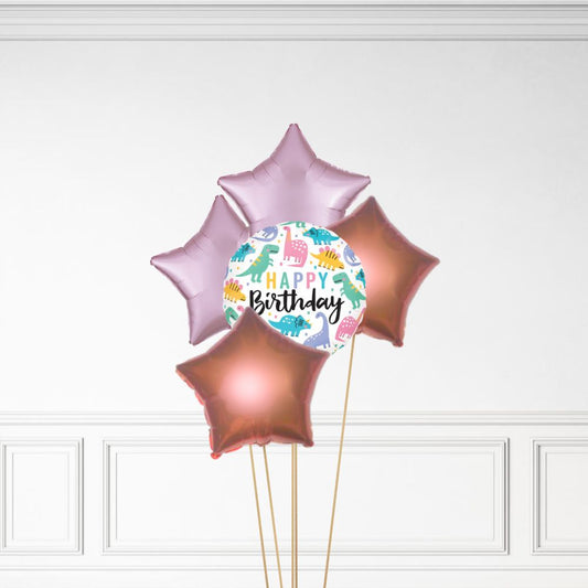 Dinosaur Birthday - Helium Bunch
