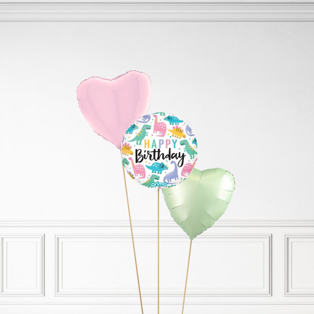 Dinosaur Birthday - Helium Bunch