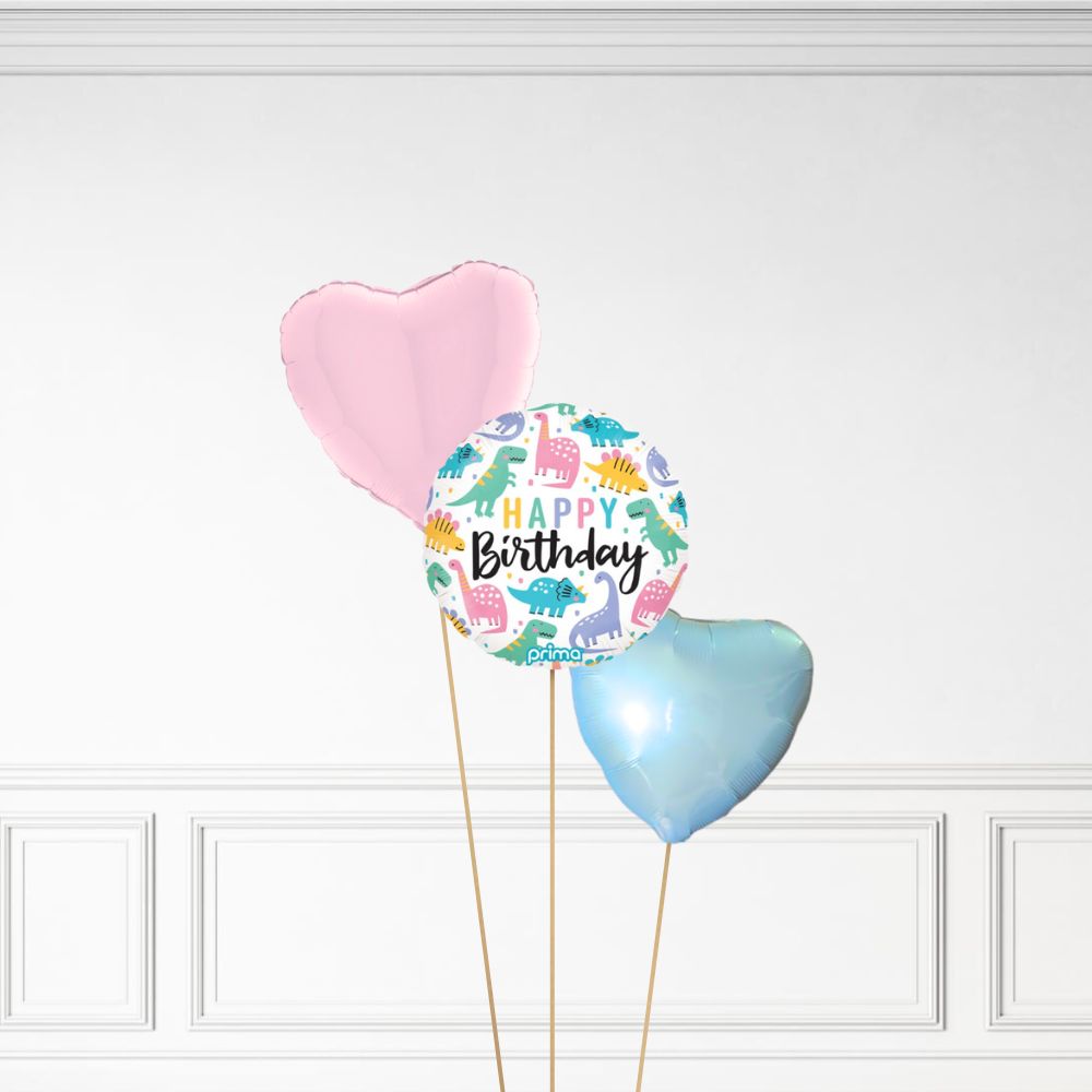 Dinosaur Birthday - Helium Bunch