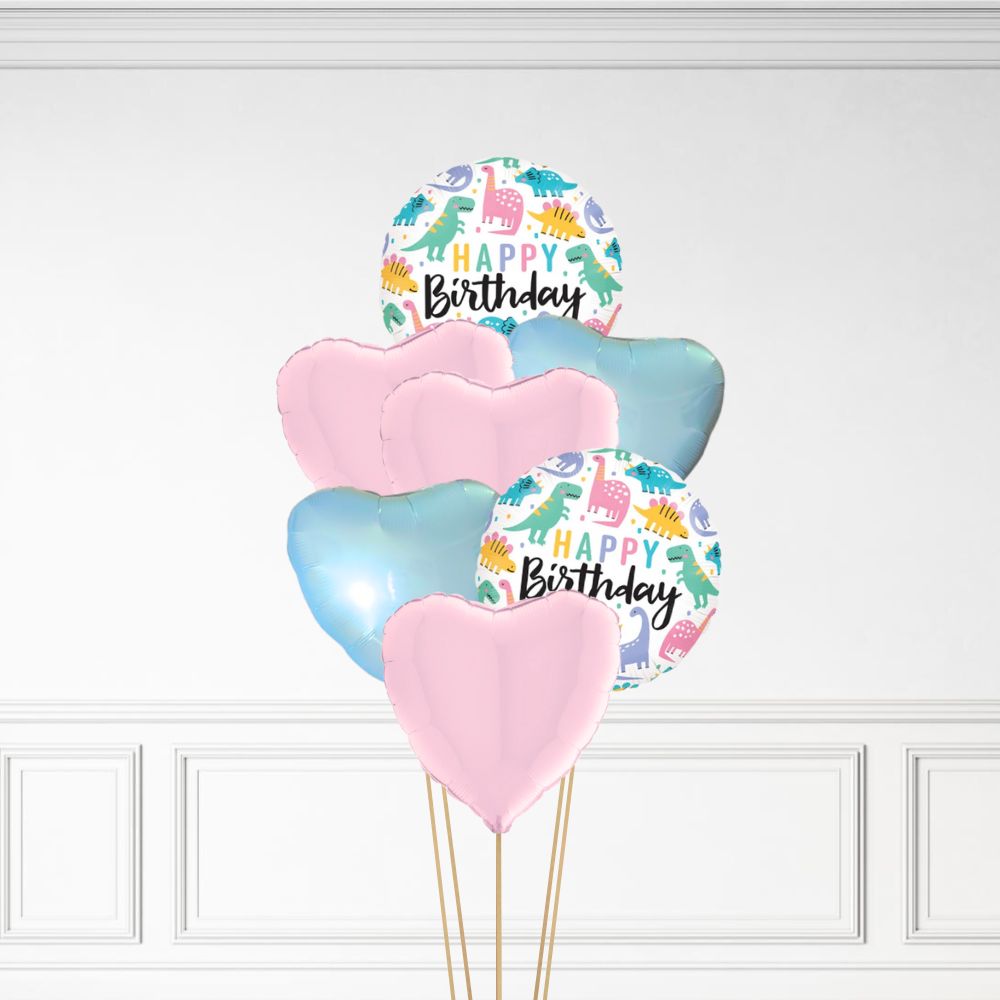 Dinosaur Birthday - Helium Bunch