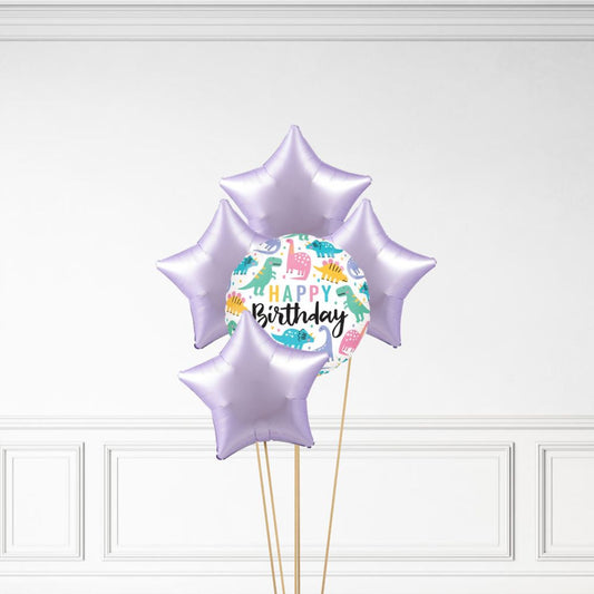 Dinosaur Birthday - Helium Bunch