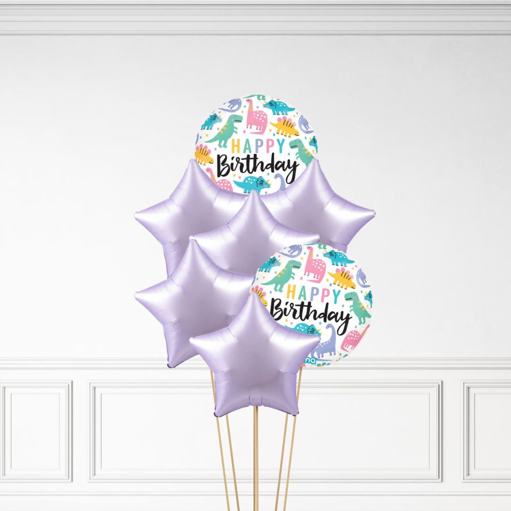 Dinosaur Birthday - Helium Bunch