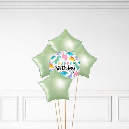 Dinosaur Birthday - Helium Bunch