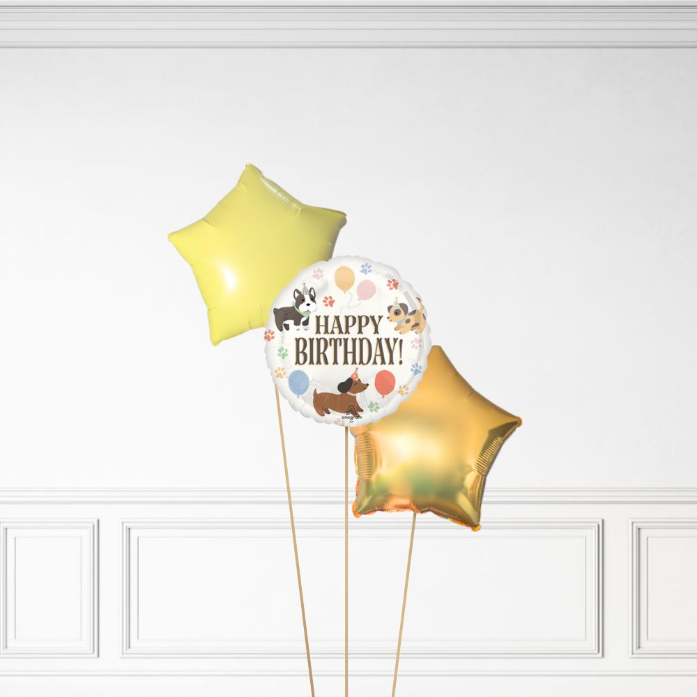 Dog Birthday - Helium Bunch