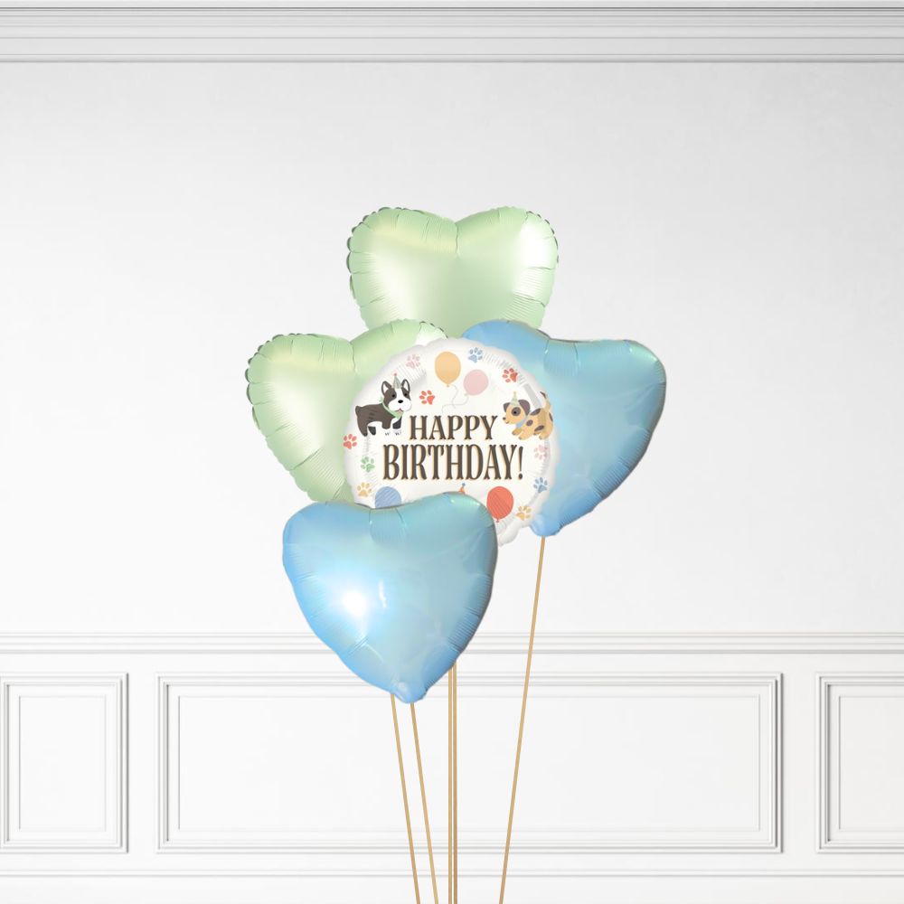 Dog Birthday - Helium Bunch