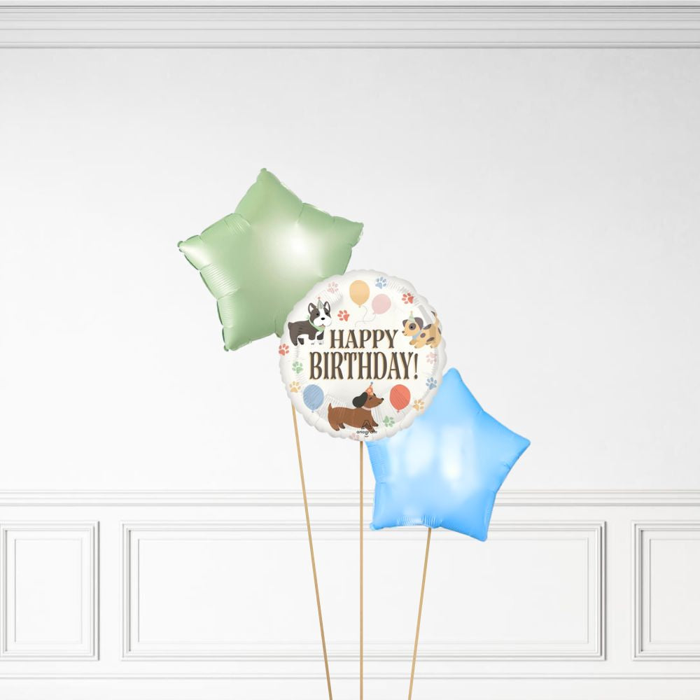 Dog Birthday - Helium Bunch