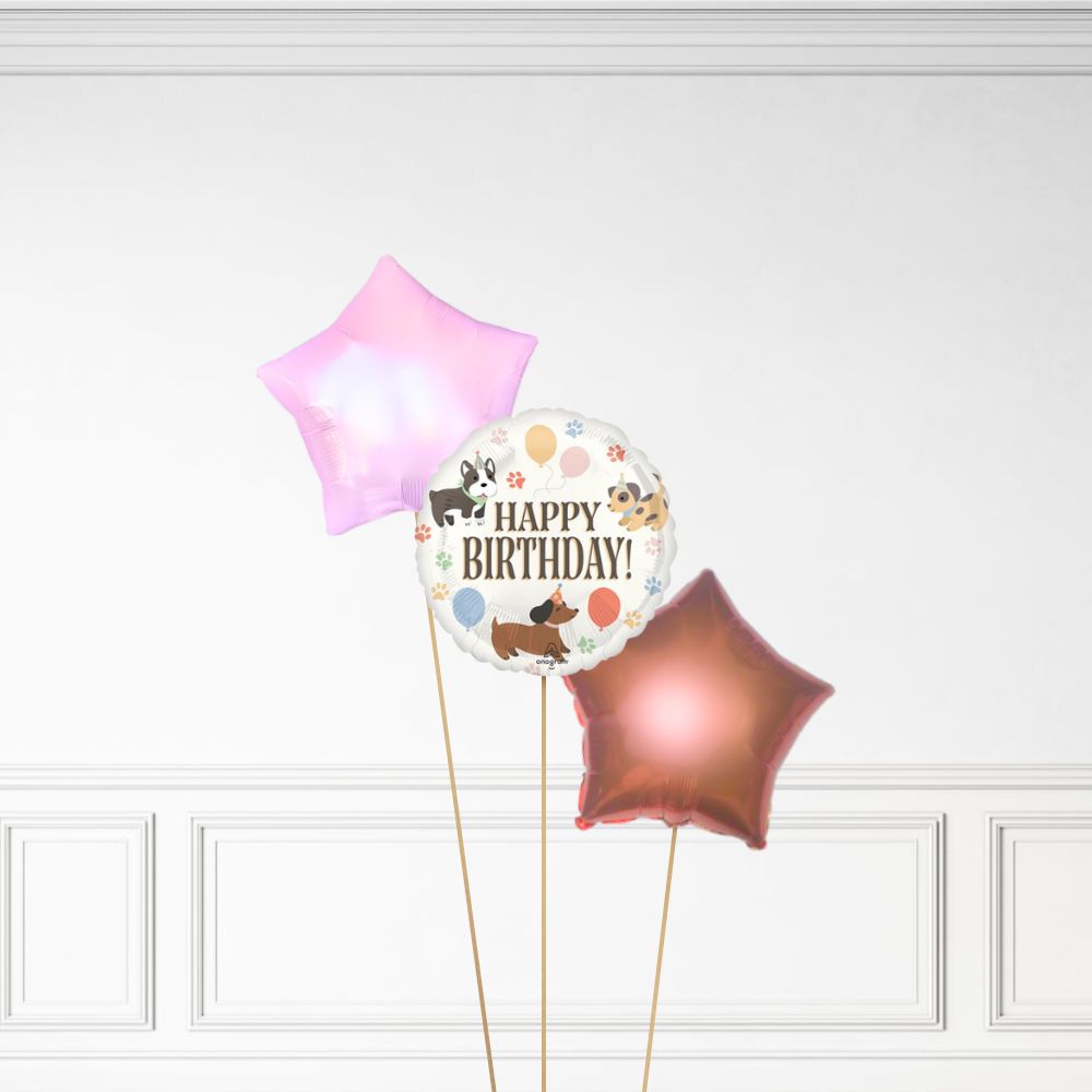 Dog Birthday - Helium Bunch