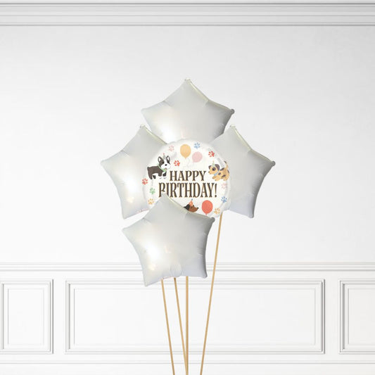 Dog Birthday - Helium Bunch