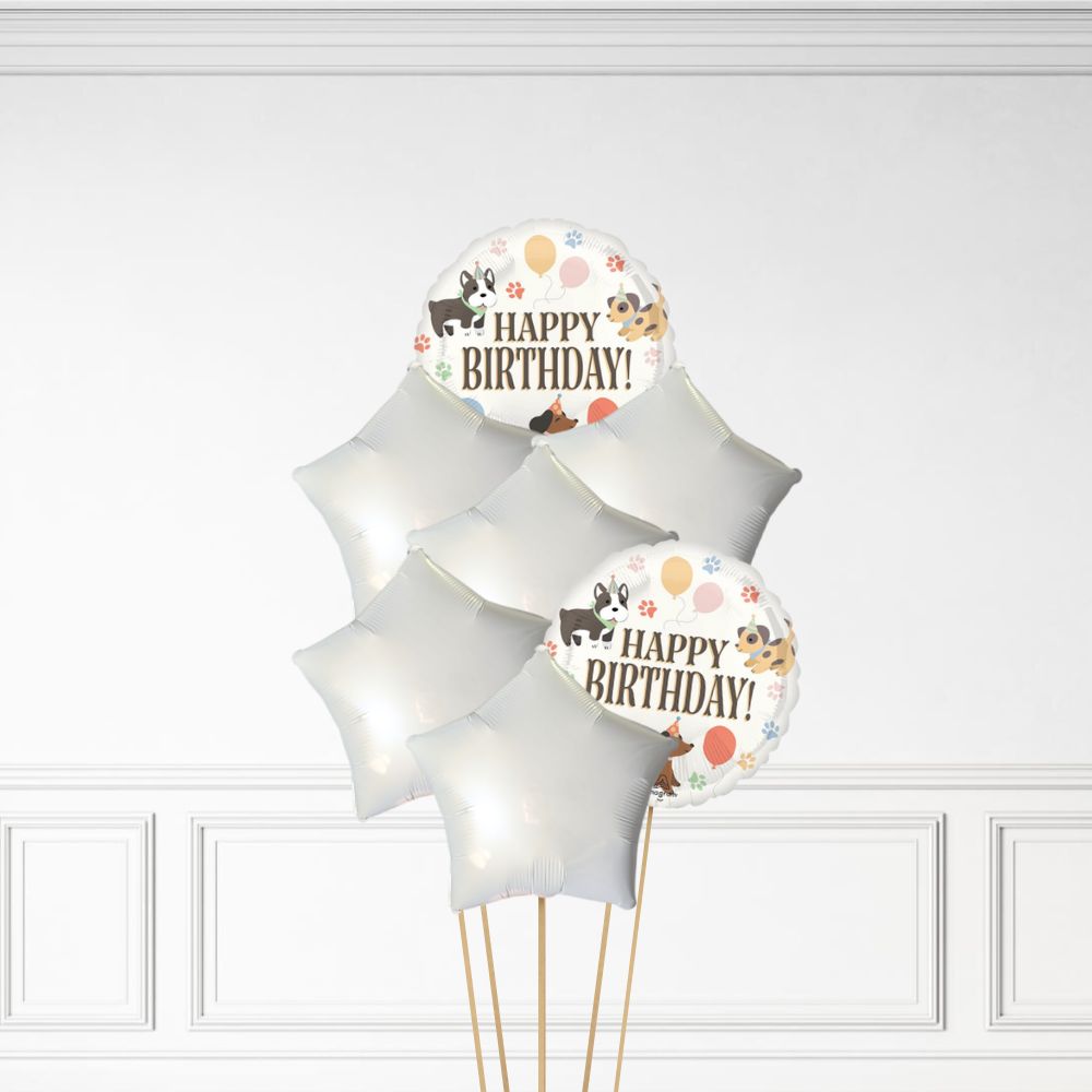 Dog Birthday - Helium Bunch