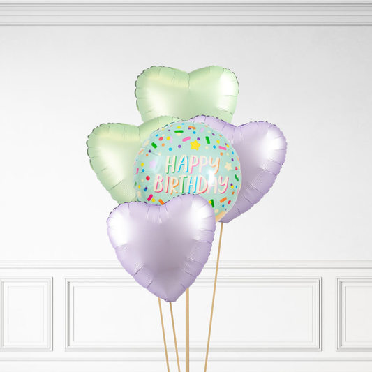 Ice Cream Birthday - Helium Bunch