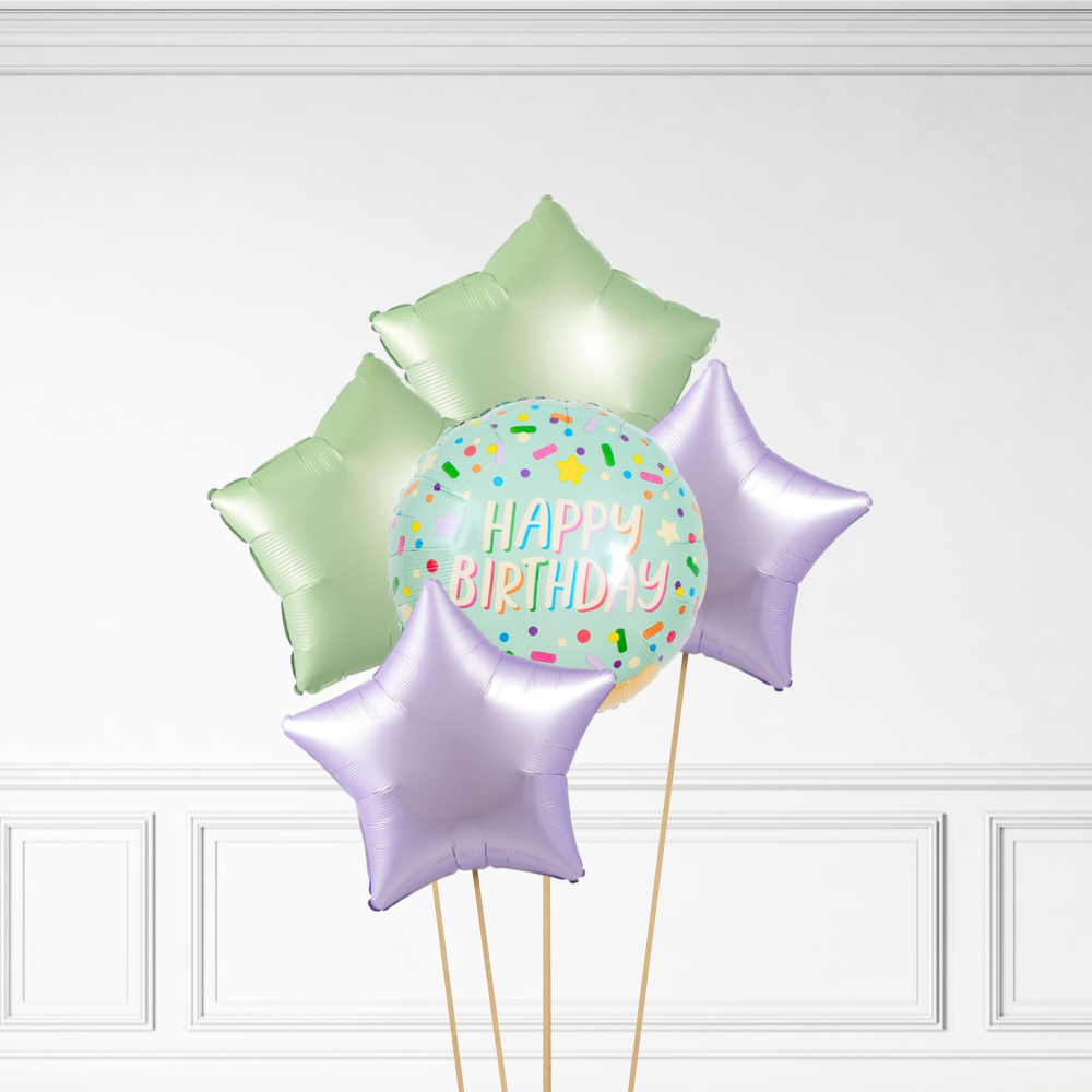 Ice Cream Birthday - Helium Bunch