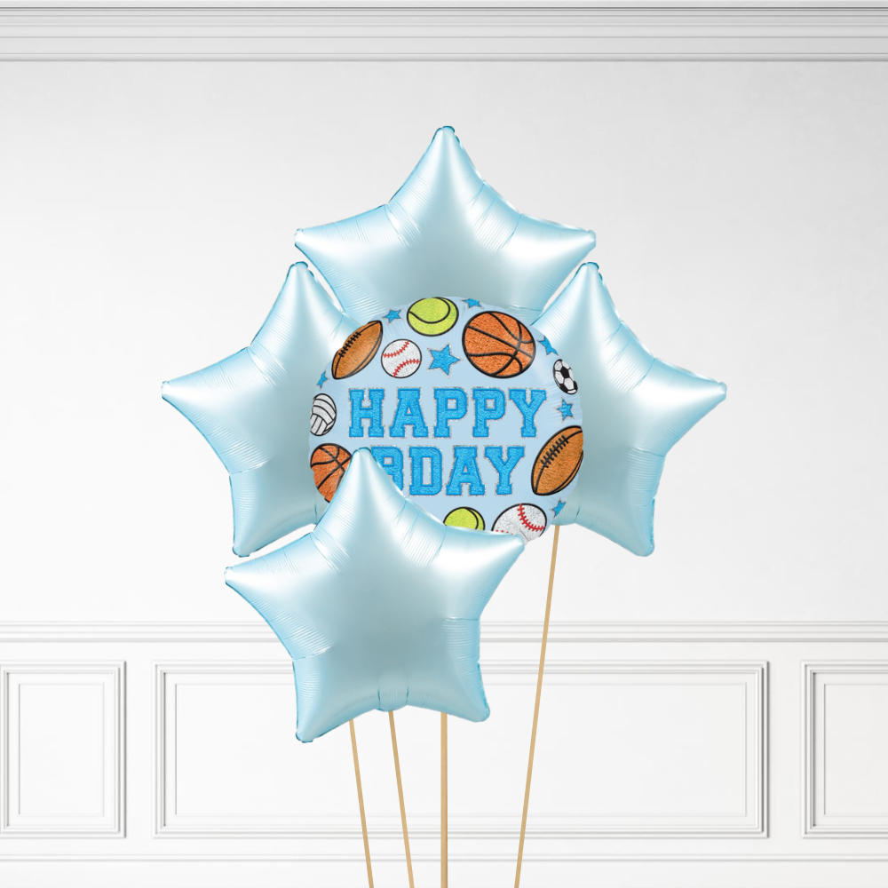 Sports Birthday - Helium Bunch
