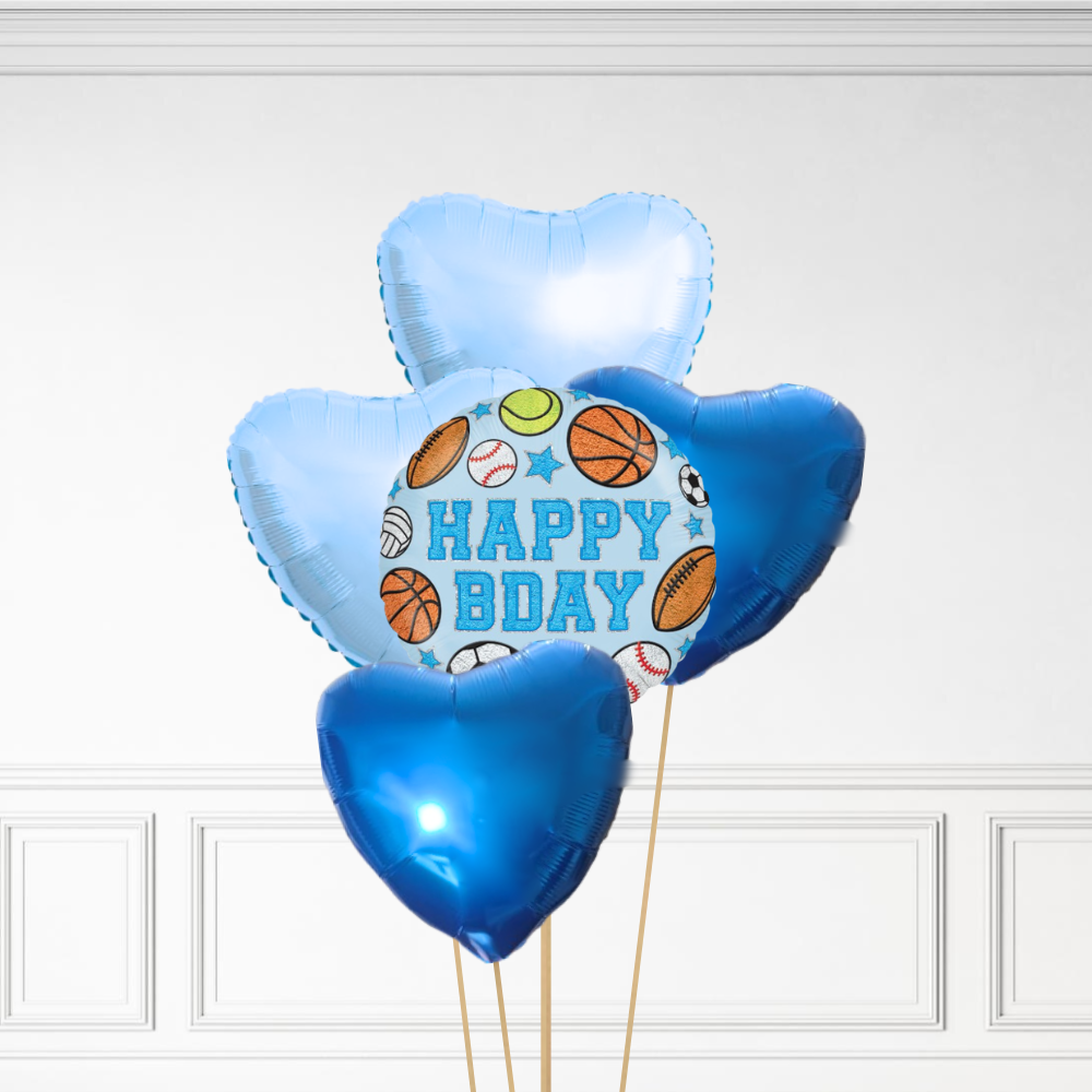 Sports Birthday - Helium Bunch