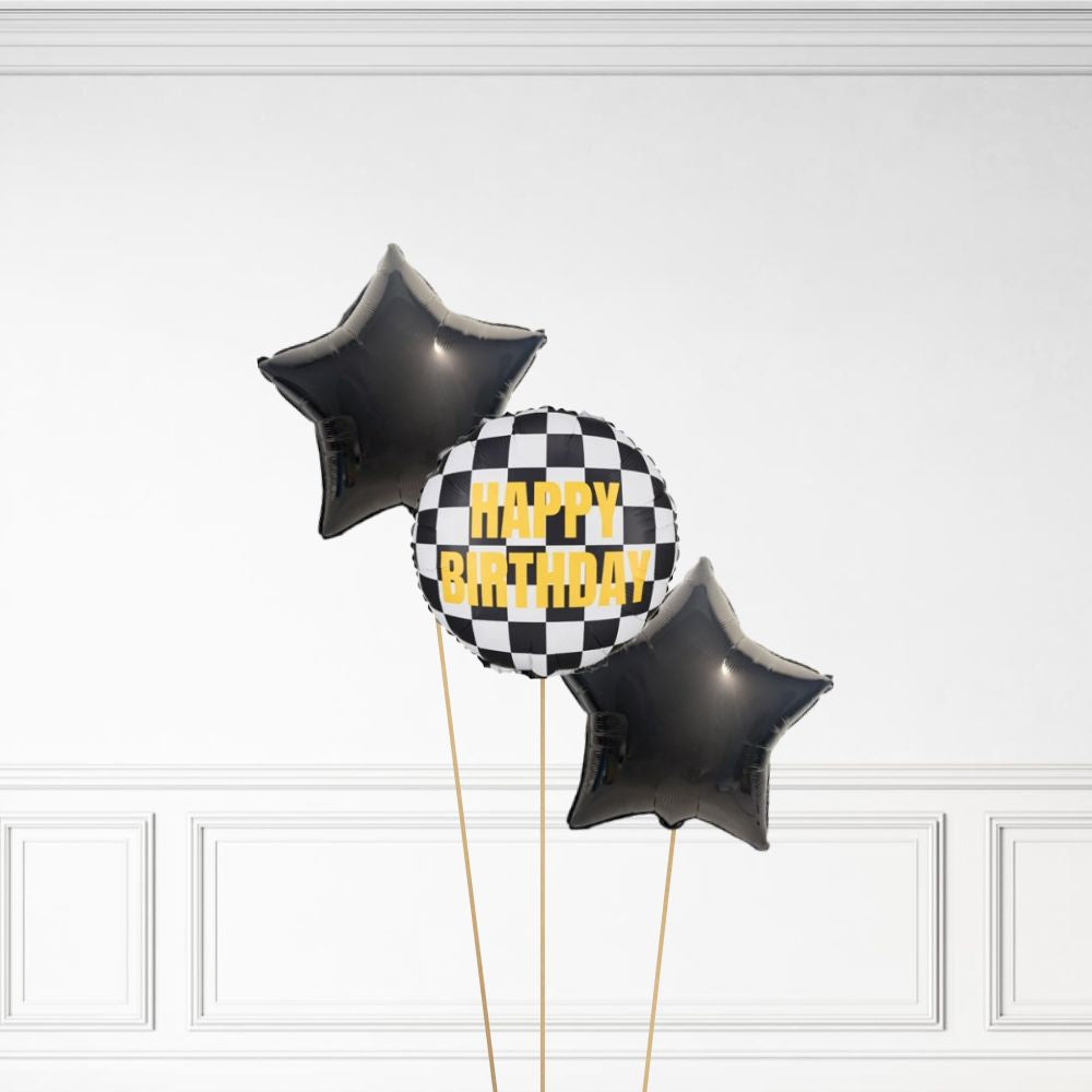 Racing Birthday - Helium Bunch