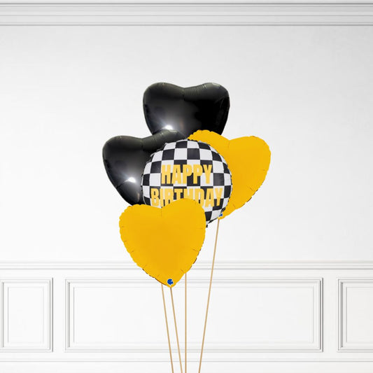 Racing Birthday - Helium Bunch