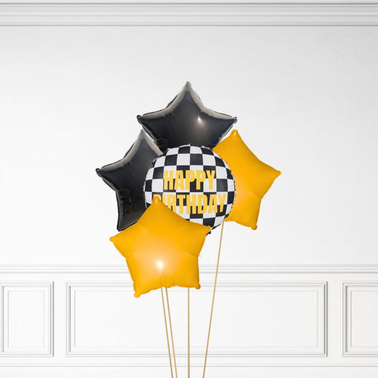 Racing Birthday - Helium Bunch