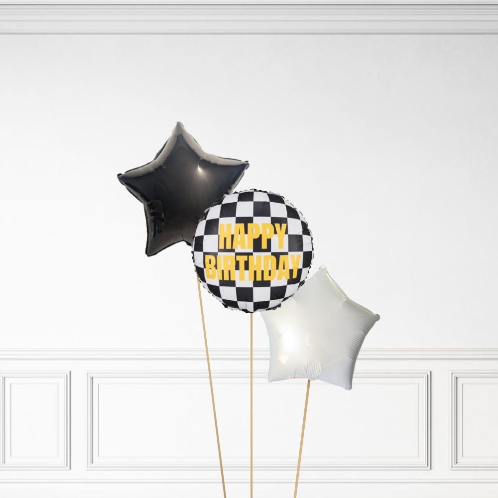 Racing Birthday - Helium Bunch