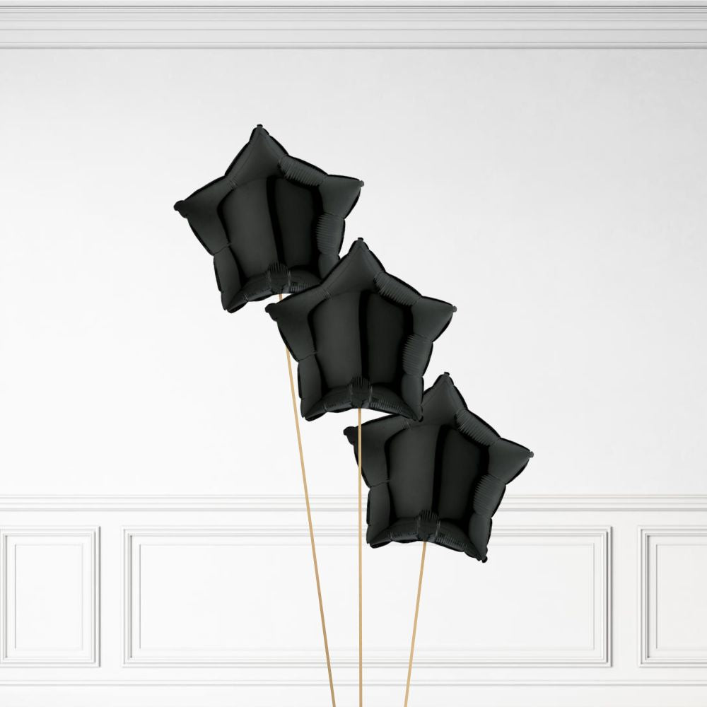 Helium Star Balloon Bunch
