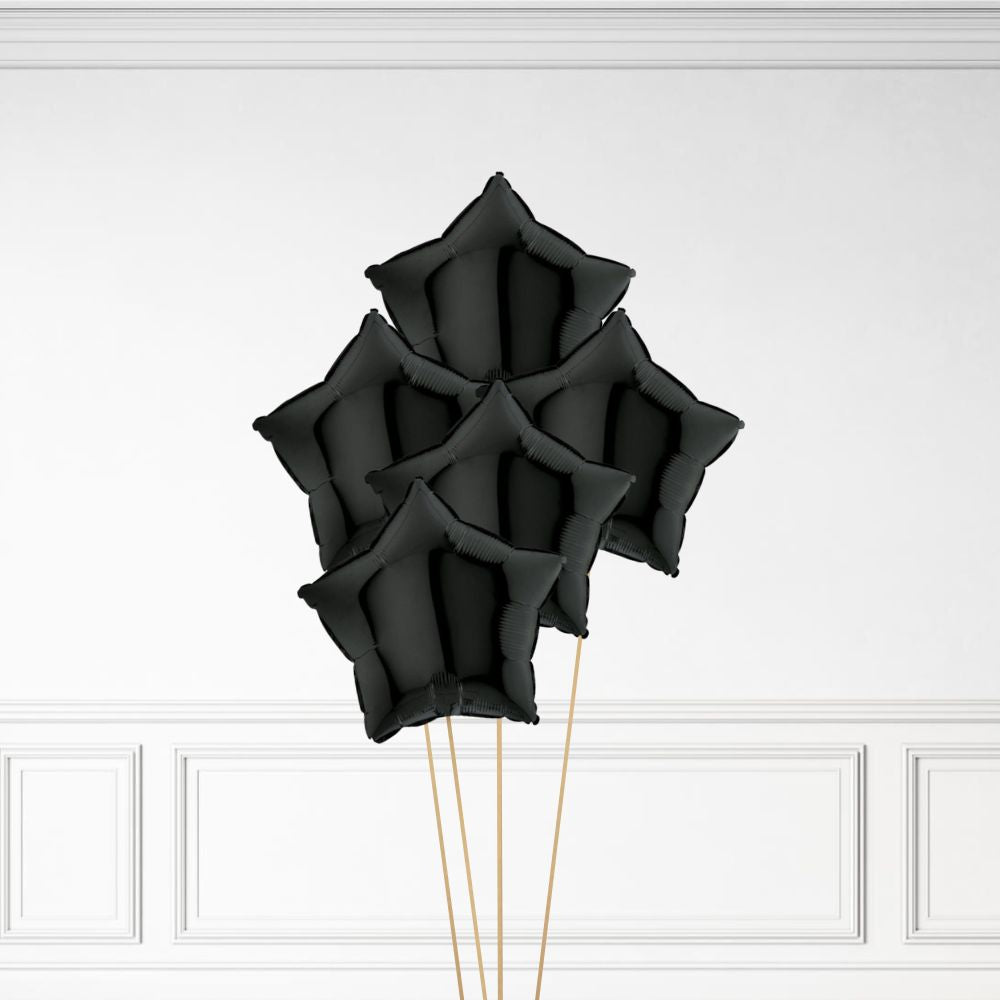 Helium Star Balloon Bunch