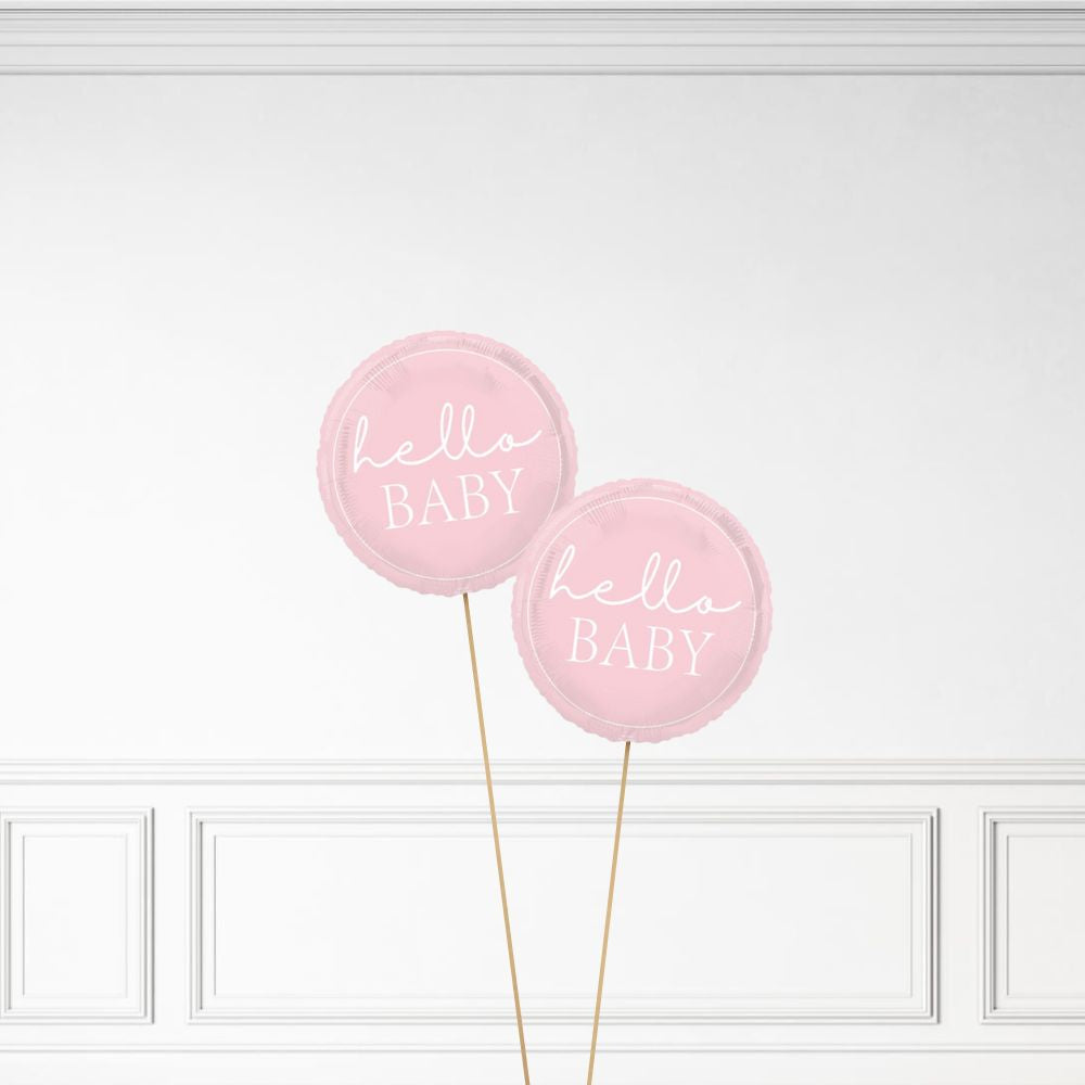 Hello Baby - Helium Balloon Bunch