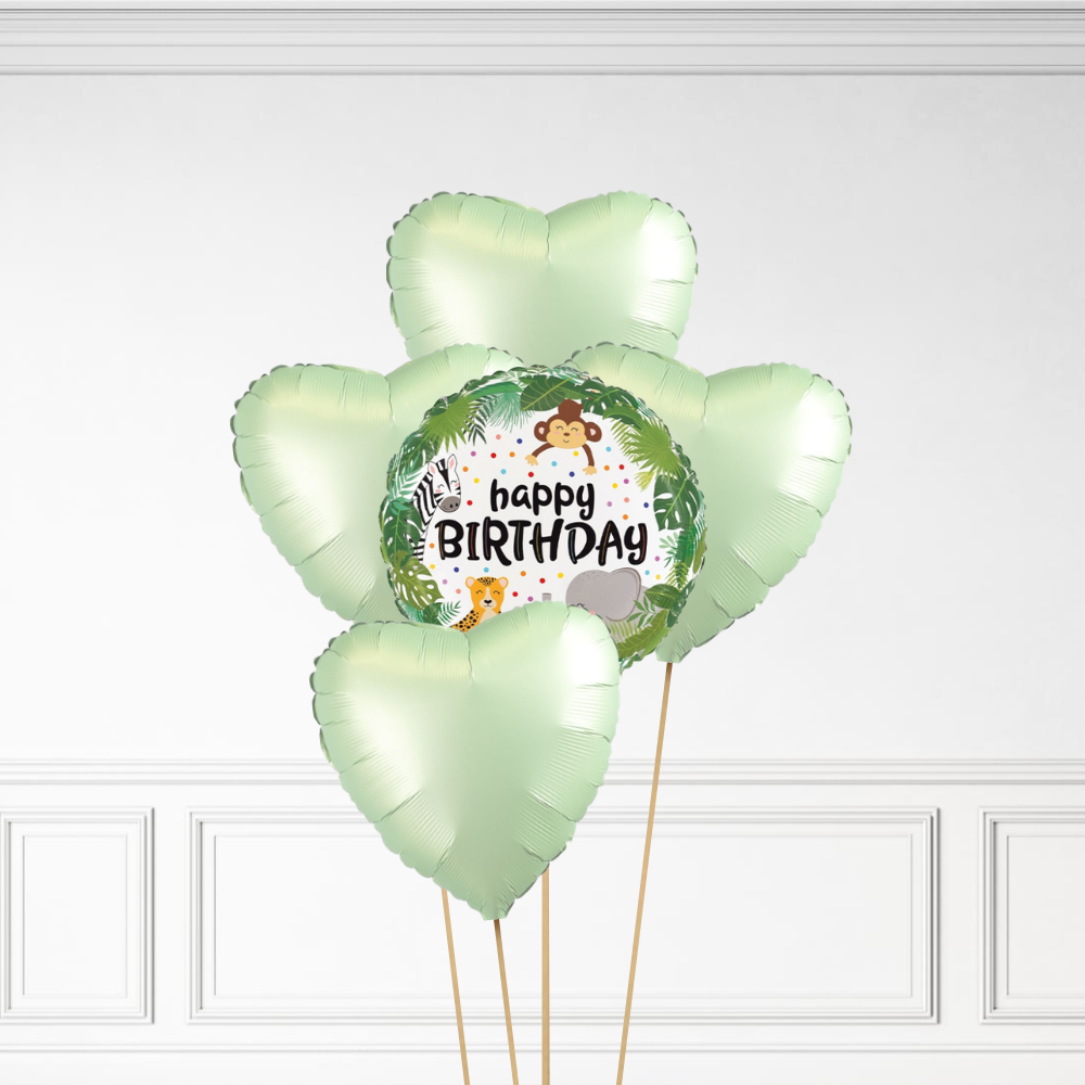 Jungle Birthday - Helium Bunch