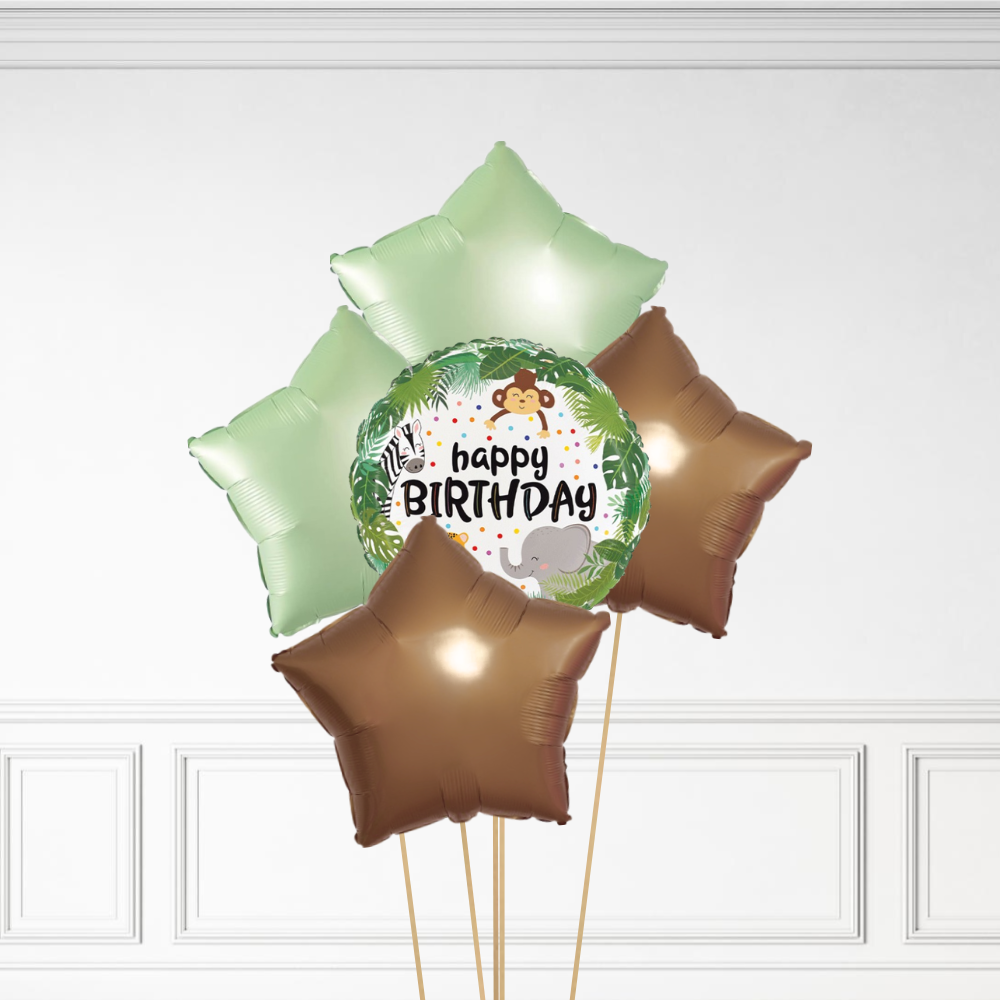 Jungle Birthday - Helium Bunch