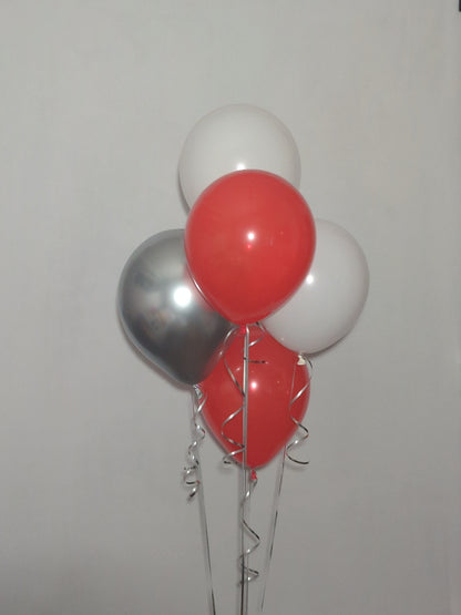 Helium Latex Balloon Bunch image 3