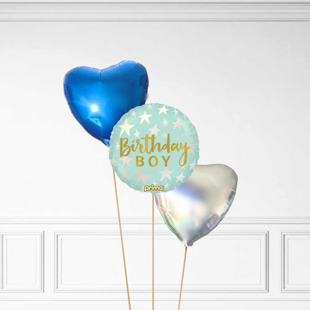 Birthday Boy - Helium Bunch