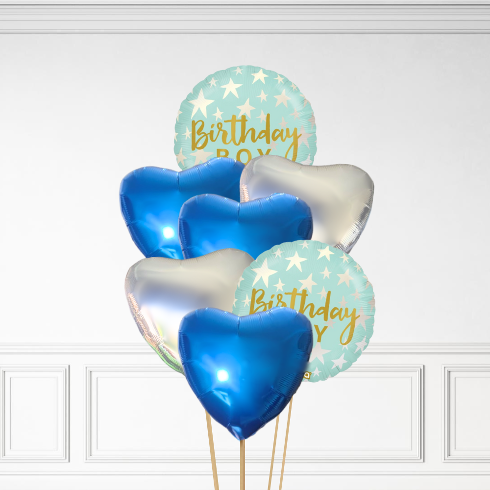 Birthday Boy - Helium Bunch