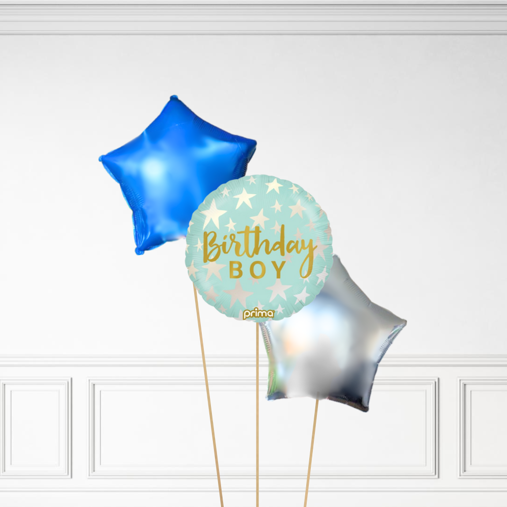 Birthday Boy - Helium Bunch