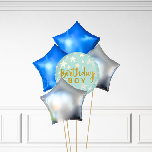 Birthday Boy - Helium Bunch