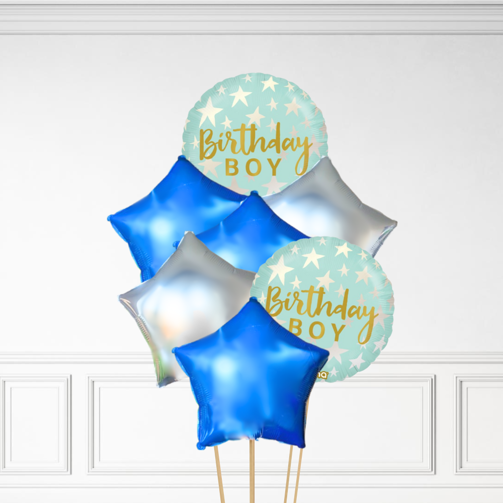 Birthday Boy - Helium Bunch