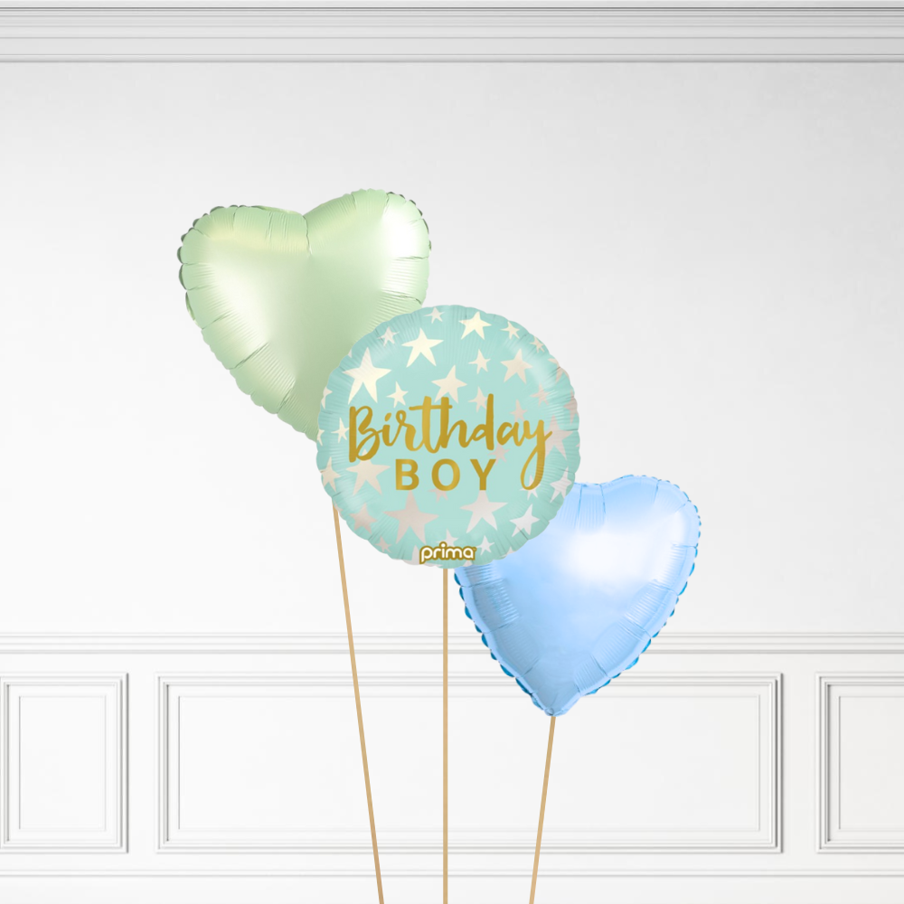 Birthday Boy - Helium Bunch