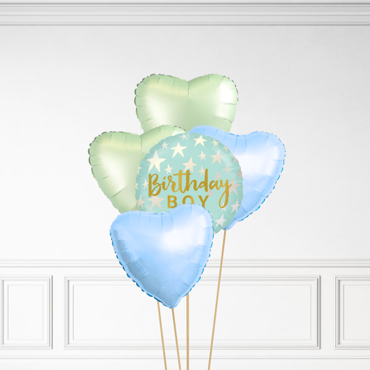 Birthday Boy - Helium Bunch