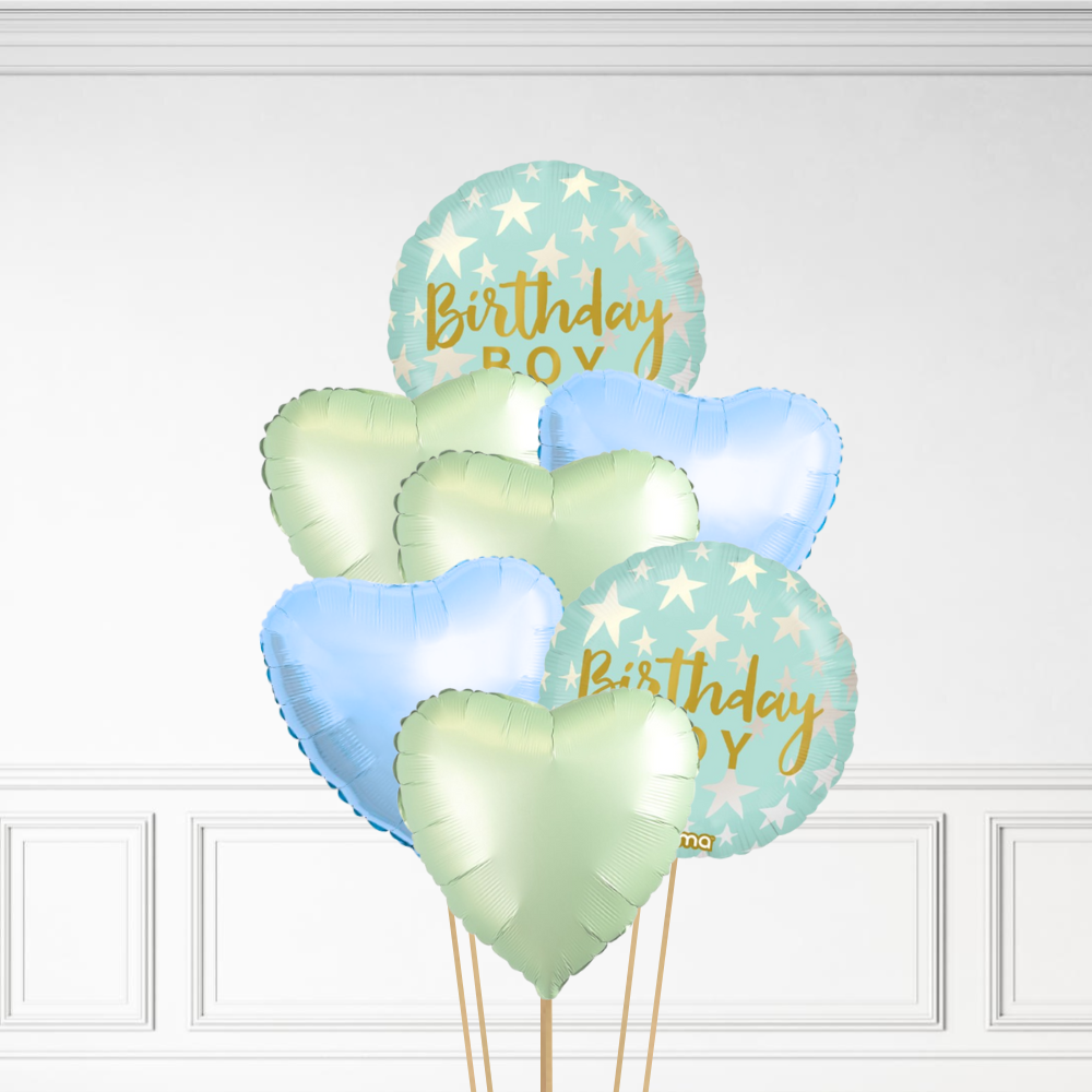Birthday Boy - Helium Bunch
