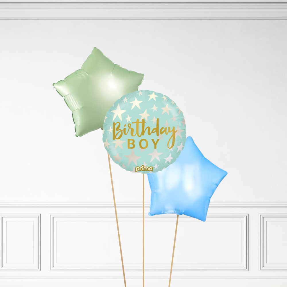 Birthday Boy - Helium Bunch