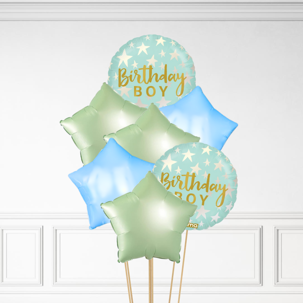 Birthday Boy - Helium Bunch