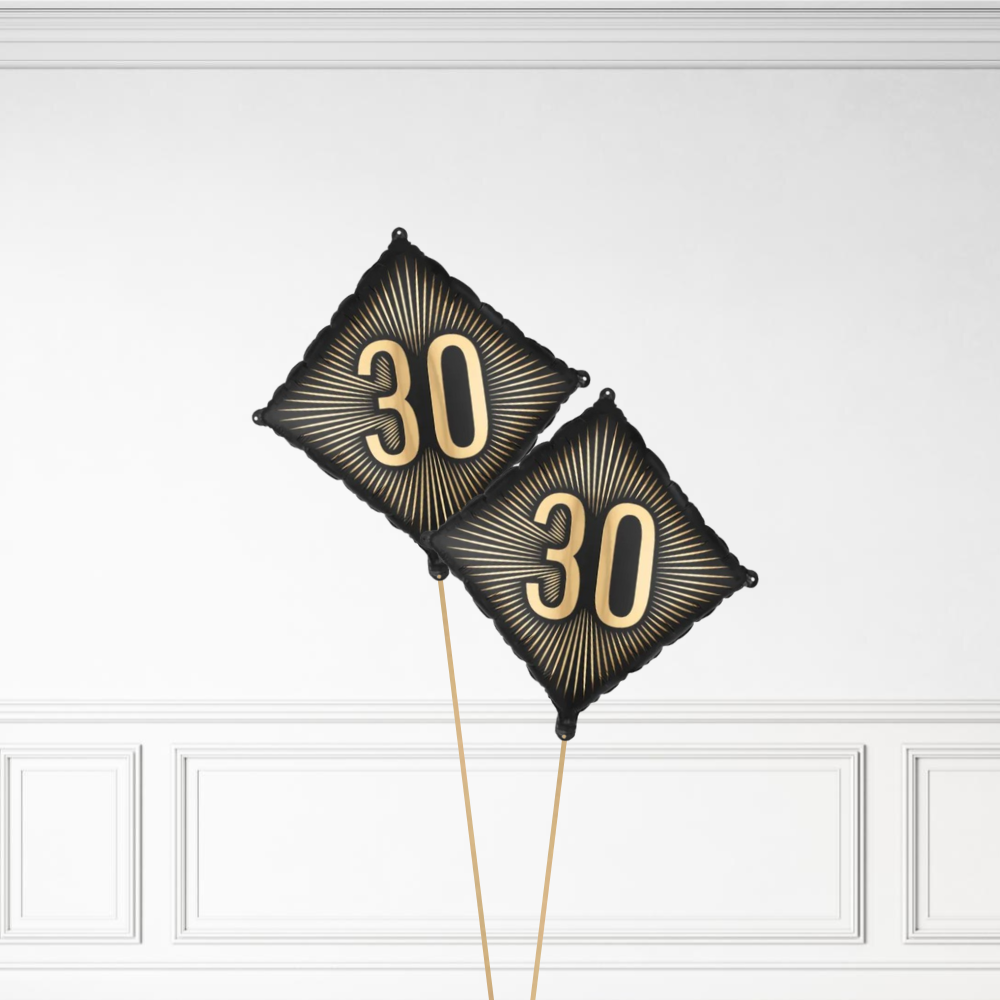 30 Diamond Birthday - Helium Bunch