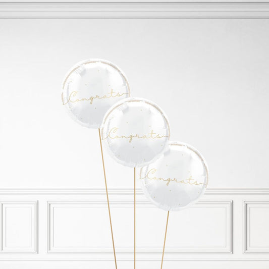Congrats - Helium Balloon Bunch