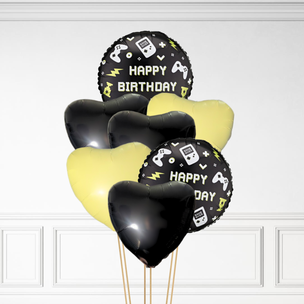 Gaming Birthday - Helium Bunch