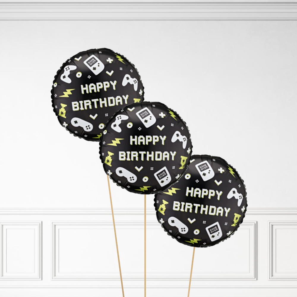 Gaming Birthday - Helium Bunch