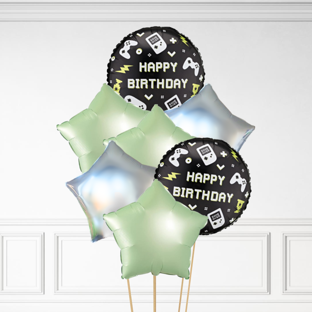 Gaming Birthday - Helium Bunch