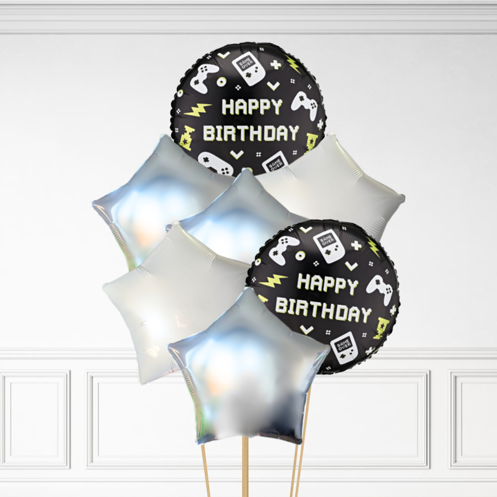 Gaming Birthday - Helium Bunch