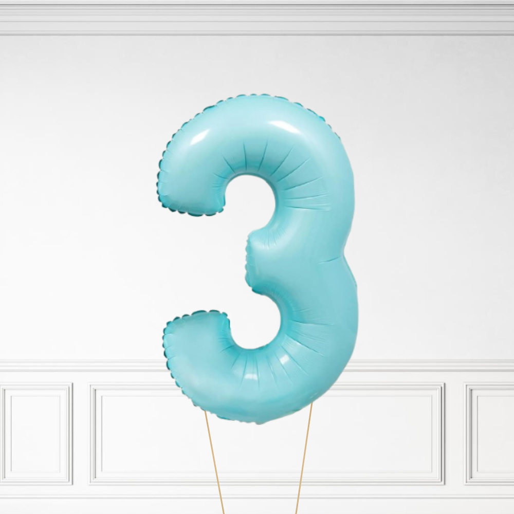 Pastel Blue 26" - Helium Number