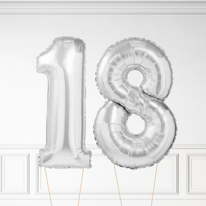 26" Silver - Helium Number