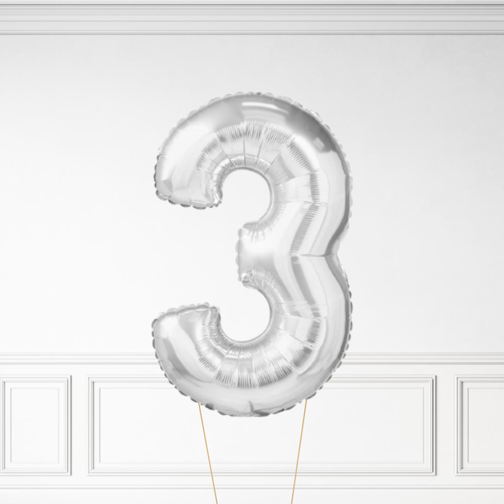 26" Silver - Helium Number