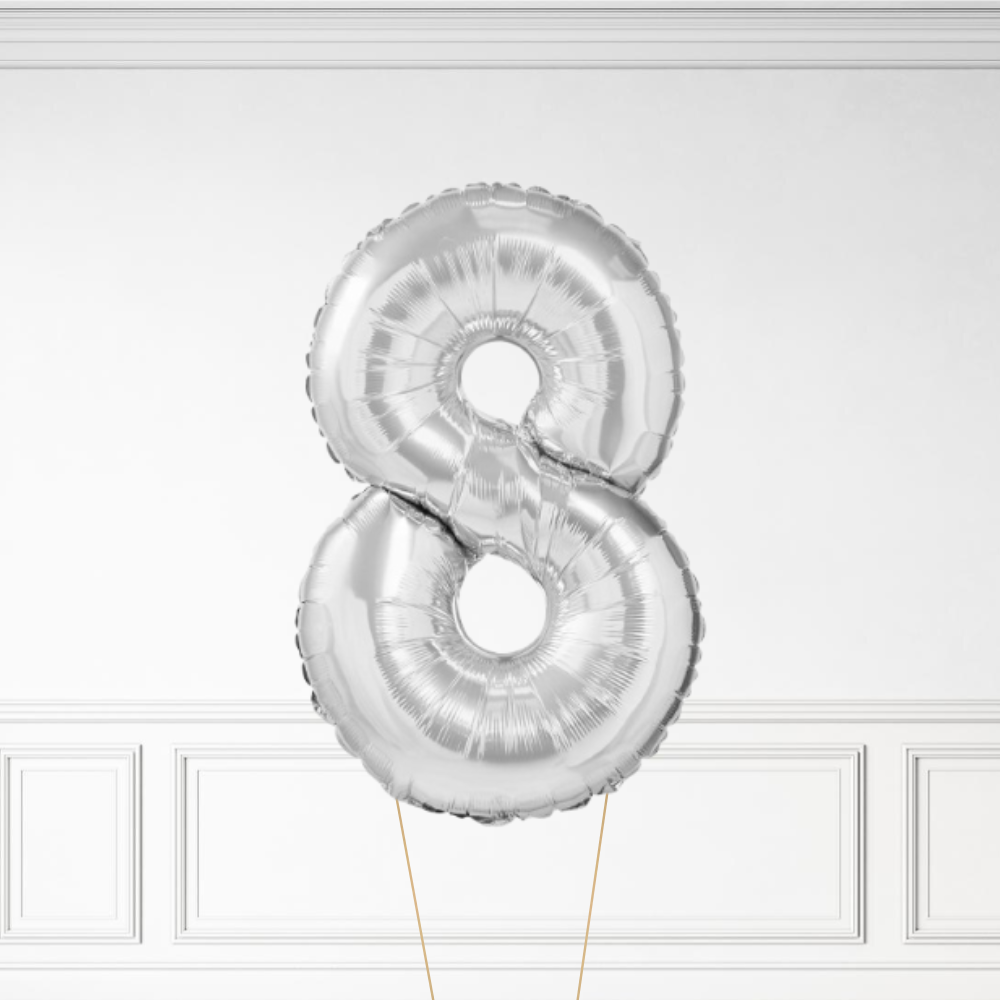 26" Silver - Helium Number