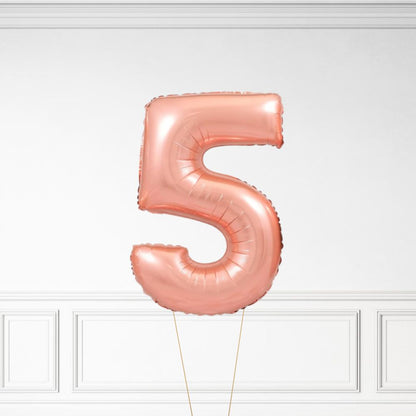 26" Rose Gold - Helium Number