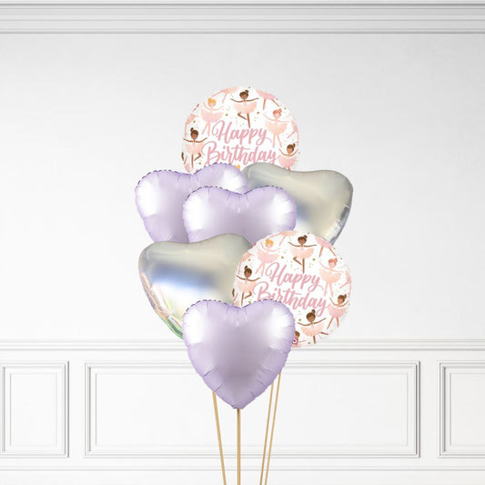 Ballerina Birthday - Helium Bunch